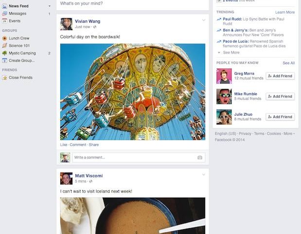 To Facebook επιστρέφει στα βασικά