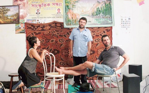 Στο Μπαγκλαντές, στο Μπαγκλαντές ανθίζει ένας κατιφές