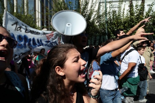 Μια σύλληψη και τέσσερις προσαγωγές έγιναν μετά την ολοκλήρωση του μαθητικού – φοιτητικού συλλαλητηρίου