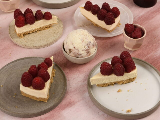 Έχεις φάει ποτέ παγωτό cheesecake αλά ελληνικά;