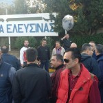 Αποκλεισμένα τα Ναυπηγεία Ελευσίνας από τους εργαζόμενους