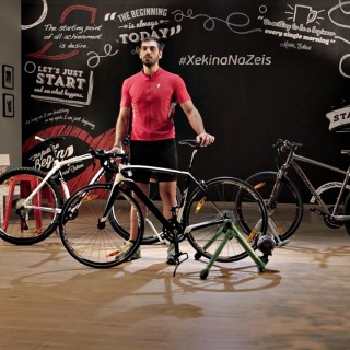 Μαθήματα ποδηλασίας με το Νescafé for Starters