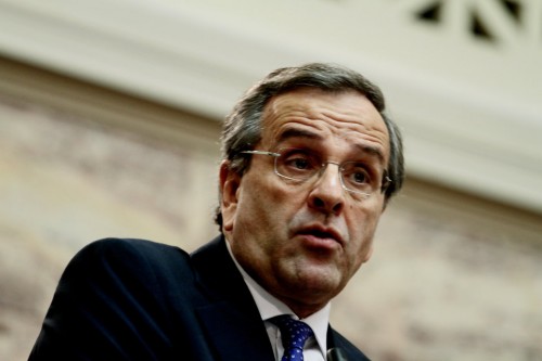 Έκτακτο διάγγελμα Σαμαρά