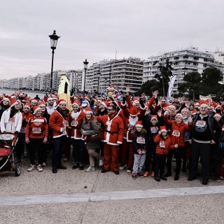 Φωτορεπορτάζ από τον «αγιοβασιλιάτικο» μαραθώνιο στη Θεσσαλονίκη