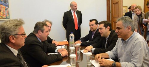 Αυτή είναι η φωτογραφία του Αποστολόπουλου με Καμμένο και Τσίπρα