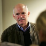 Οι υποψήφιοι και οι υποστηρικτές του κόμματος Παπανδρέου