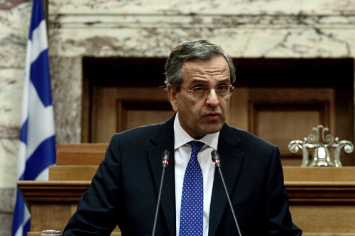 Από τη Λάρισα ξεκινά τις περιοδείες ο Σαμαράς