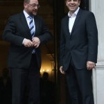 Τι είπαν Τσίπρας και Σουλτς μετά την συνάντηση τους