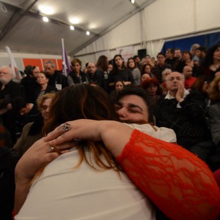 Οι πανηγυρισμοί στα Προπύλαια (BINTEO)