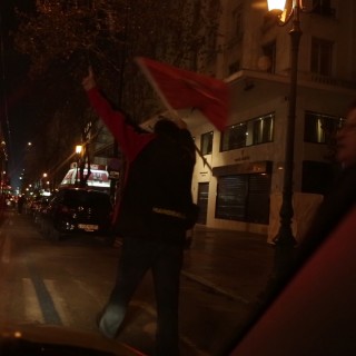 Δύο μετεκλογικές βραδυνές βόλτες με ταξί στο κέντρο της Αθήνας (BINTEO)