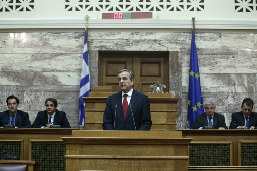 Σκληρή γραμμή θα ακολουθήσει ο Σαμαράς την Τρίτη