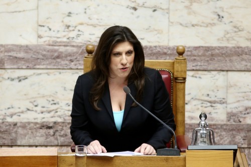 Δηλώσεις Κωνσταντοπούλου για την απουσία της Χ.Α. στην ψήφιση μνημονιακών διατάξεων