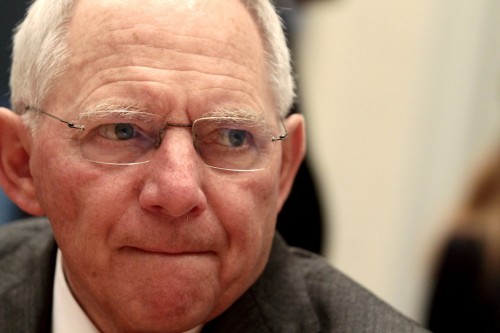 Αλλαγή στάσης από τον Βόλφγκανγκ Σόιμπλε