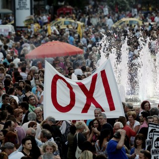 37 φωτογραφίες από το «ΟΧΙ» της Δευτέρας