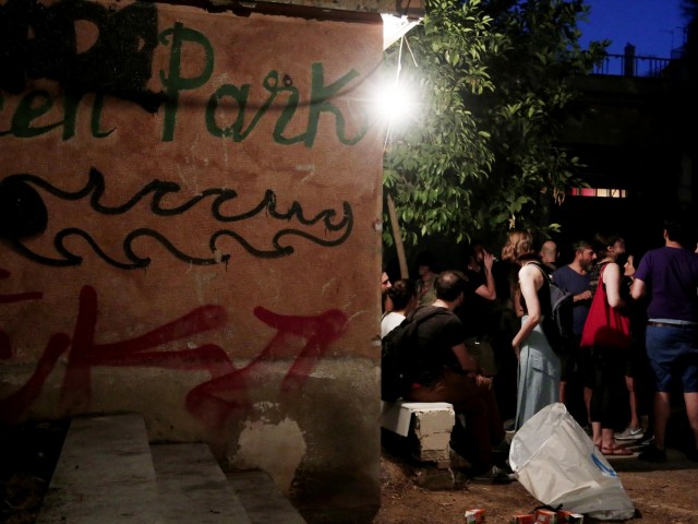 Πήγαμε στα «εγκαίνια» του εγκαταλελειμμένου Green Park στο Πεδίο του Άρεως