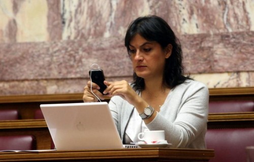 Η επιστολή παραίτησης της Έλενας Παναρίτη