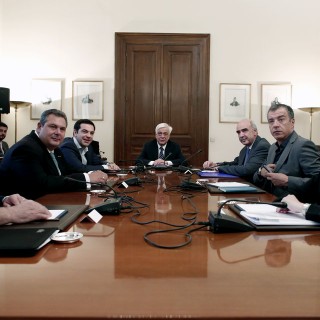 Νέα σύσκεψη των πολιτικών αρχηγών το απόγευμα