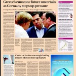 Τα πρωτοσέλιδα του διεθνούς τύπου για την Ελλάδα