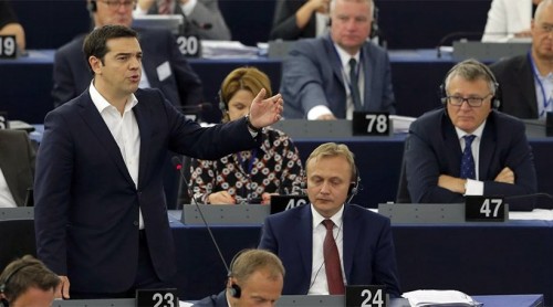 Η δευτερολογία του Τσίπρα στο Ευρωκοινοβούλιο