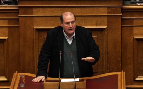 Ο Νίκος Φίλης για Ζωή Κωνσταντοπούλου: «Ενοχλεί η κοινοβουλευτική της συμπόρευση με τη Χρυσή Αυγή»