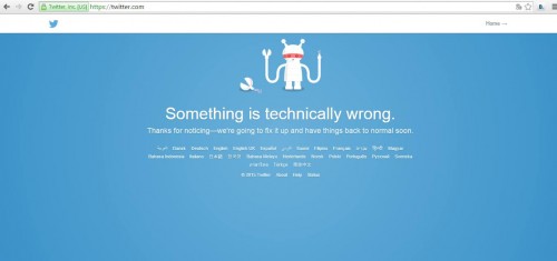 Έπεσε το twitter!