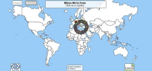 Ο χάρτης της ξενιτιάς