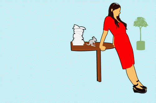 9 ευφάνταστα gifs σας μαθαίνουν να κάνετε γυμναστική στο γραφείο