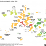 Ο παγκόσμιος χάρτης του χρέους