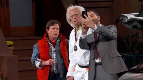 Το «Back to the Future» βρέθηκε στο σόου του Jimmy Kimmel
