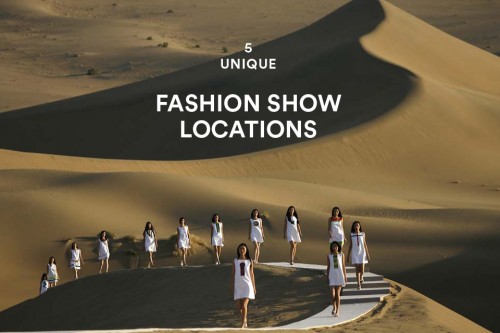 Τα πέντε πιο απροσδόκητα μέρη που έχει γίνει ποτέ πασαρέλα