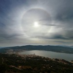 Σπάνια ηλιακή άλως εμφανίστηκε στη Σάμο