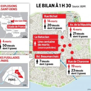 Ο χάρτης του θανάτου της Le Parisien