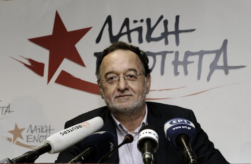 Π. Λαφαζάνης: Ο Τσίπρας παίζει κακόγουστο θέατρο με φτηνούς αντιπερισπασμούς