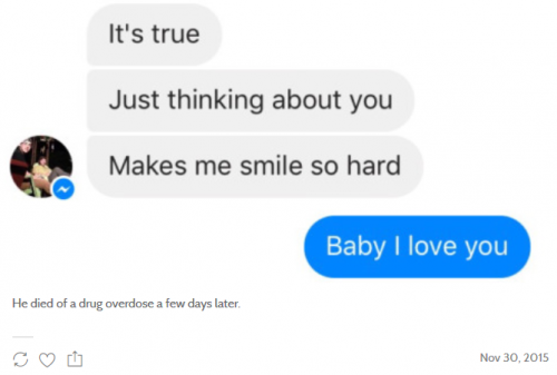 Εσύ θυμάσαι το τελευταίο μήνυμα που του έστειλες;