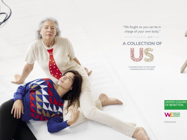 Η Benetton μεταφέρει το μήνυμα της γυναικείας χειραφέτησης σε όλο τον πλανήτη