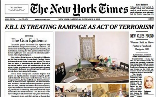 Αυστηρότερους ελέγχους στα πυροβόλα όπλα ζητούν οι NYT με πρωτοσέλιδο άρθρο