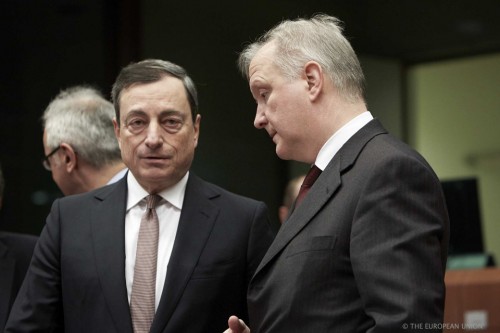 Ντράγκι: Θα επανεξετάσουμε την στρατηγική μας τον Μάρτιο