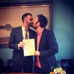 Σύμφωνο συμβίωσης υπέγραψε ο Αύγουστος Κορτώ με το σύντροφό του