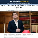 Figarο: Ένα χρόνο μετά την εκλογή Τσίπρα, η Ελλάδα παραμένει εκτός λειτουργίας