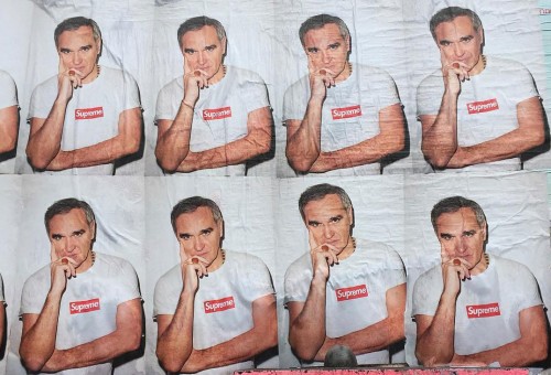 O Morrissey το νέο πρόσωπο των Supreme