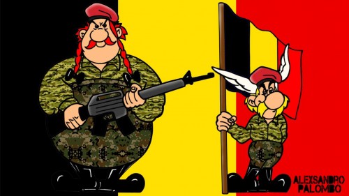 “FUCK ISIS” από τον Αστερίξ και τον Οβελίξ