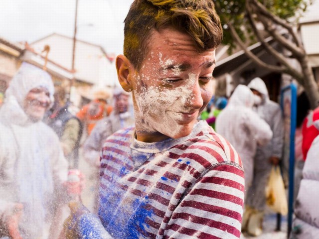 Αλευρομουτζουρώματα στο Γαλαξίδι.
