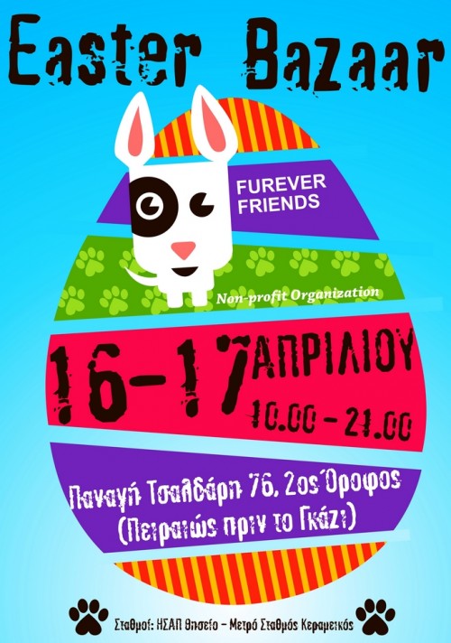 EASTER BAZAAR – FUREVER FRIENDS