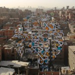 Ένα εντυπωσιακό mural που απλώνεται σε 50 κτίρια, έφτιαξε καλλιτέχνης στο Κάιρο