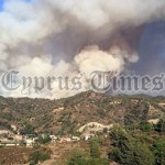 Κύπρος: Ανεξέλεγκτη ακόμα η μεγάλη πυρκαγιά