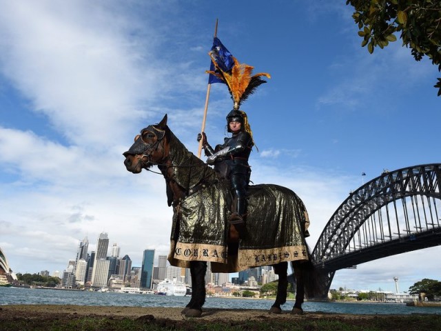 Αυστραλία: Μεσαιωνικό τουρνουά κονταροχτυπήματος