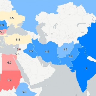 Ο χάρτης του κόσμου σύμφωνα με το μέγεθος του πέους