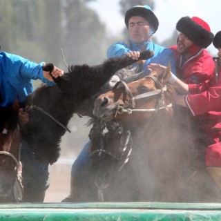 Το «τράβηγμα της κατσίκας» και άλλες παραδόσεις στους Παγκόσμιους Αγώνες Νομάδων