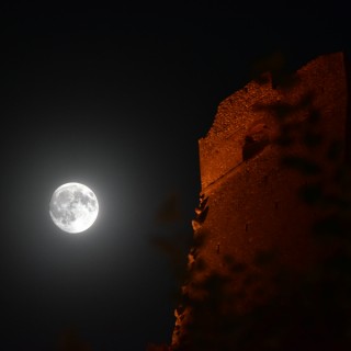 Μία μέρα πριν την πανσέληνο του Σεπτεμβρίου στο Ναύπλιο