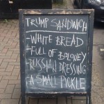 Ένα καφέ στο Μπέλφαστ άρχισε να φτιάχνει σάντουϊτς Ντόναλντ Τραμπ